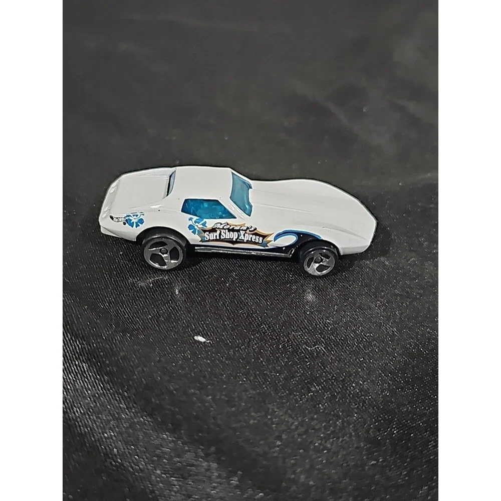 HOT WHEELS 1975 CORVETTE STINGRAY WHITE SURF SHOP EXPRESS~EXCELLENT
